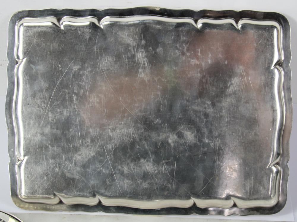 Assorted Silverplate Trays - 11