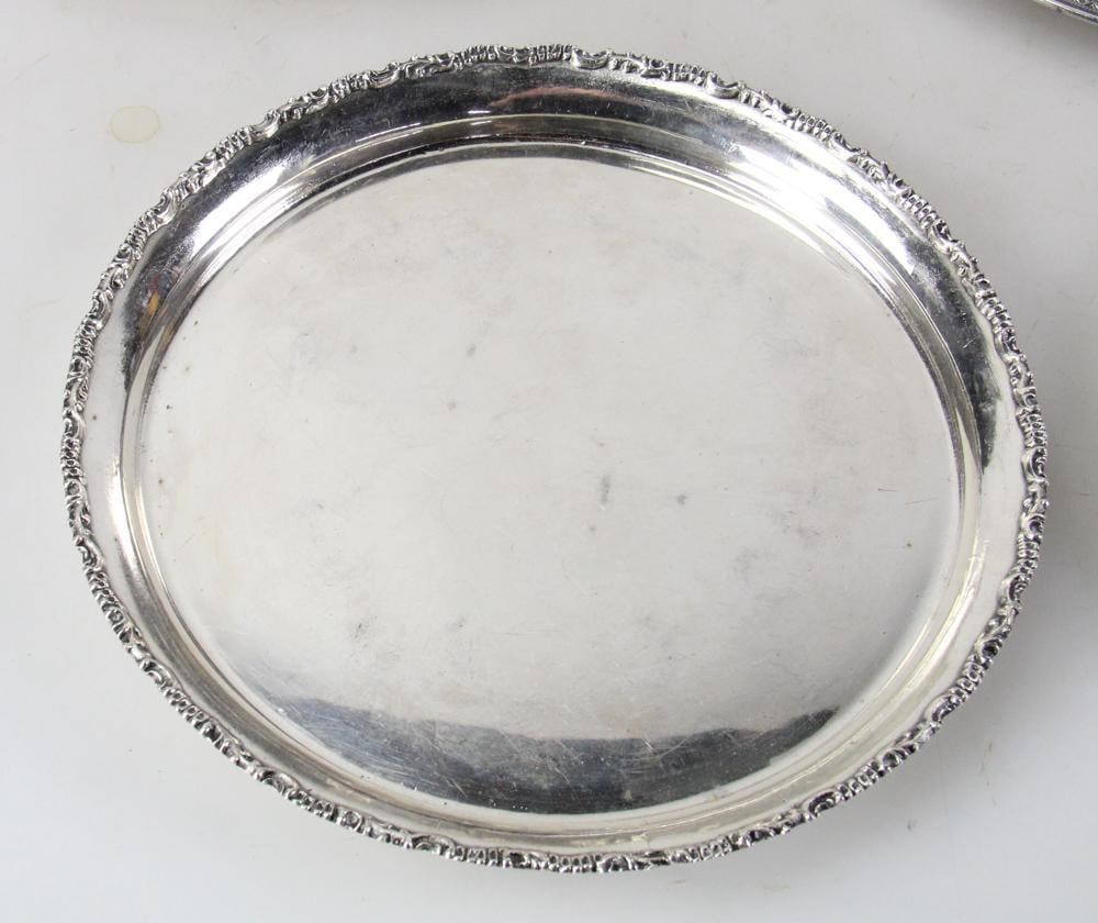 Assorted Silverplate Trays - 4