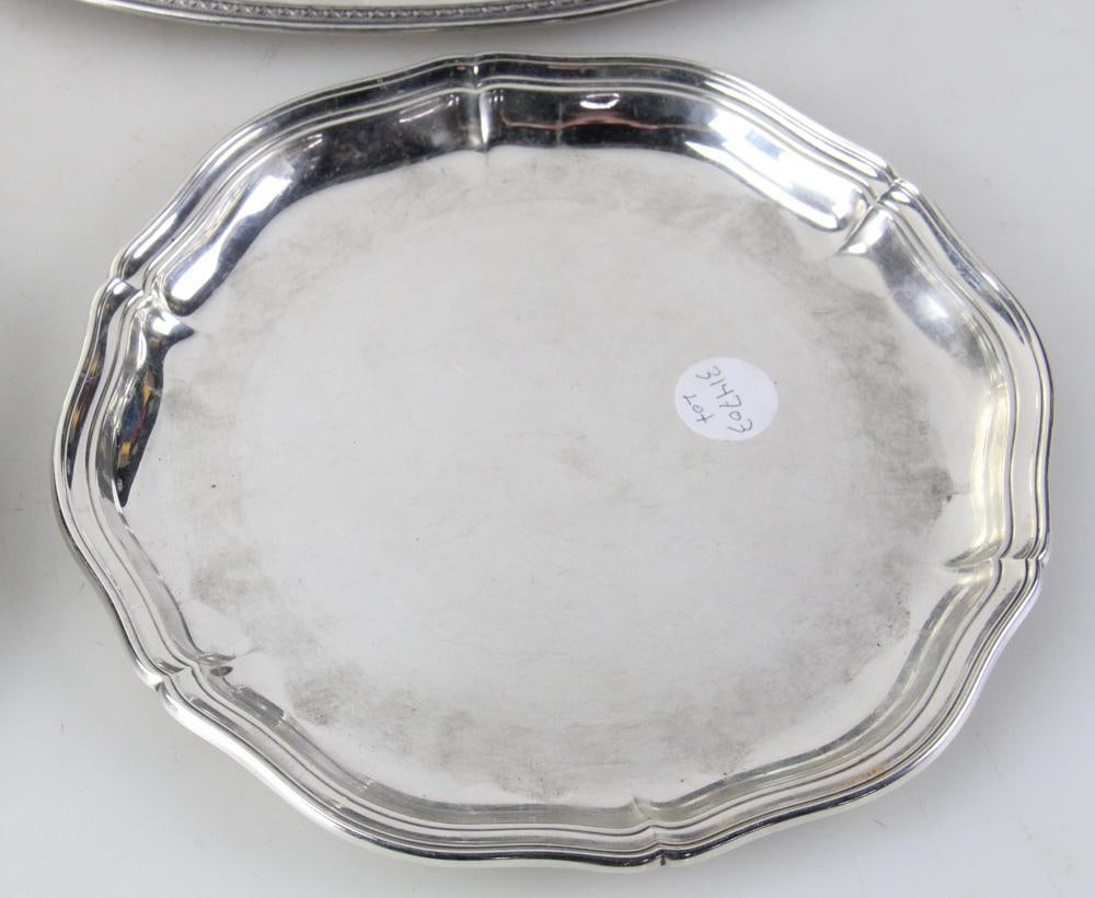 Assorted Silverplate Trays - 5