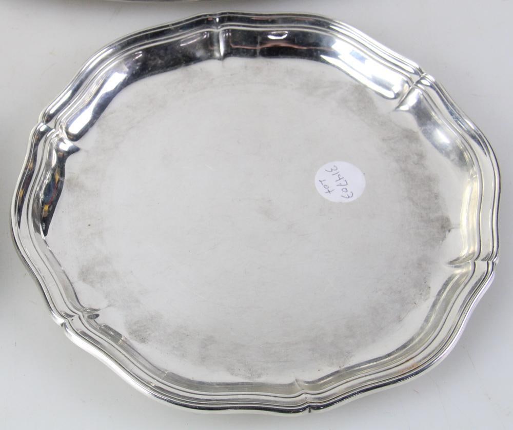 Assorted Silverplate Trays - 6
