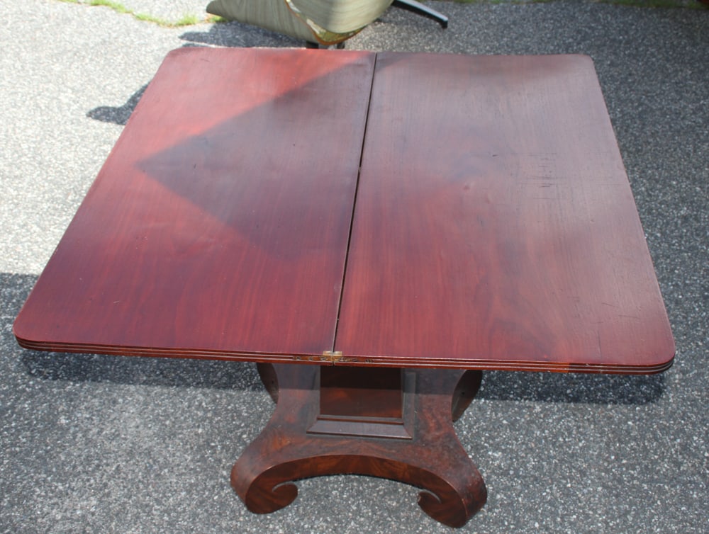 1840s Empire Card Table - 8