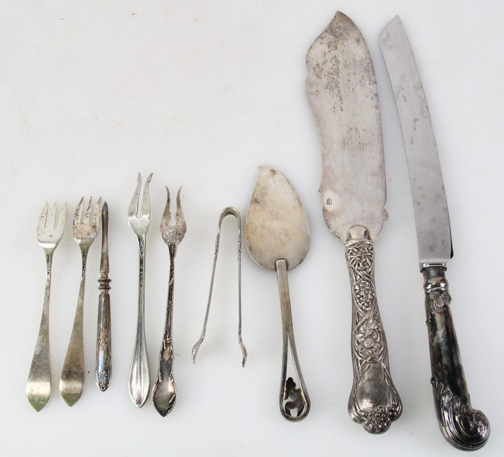 Assorted Sterling Silver Flatware - 11