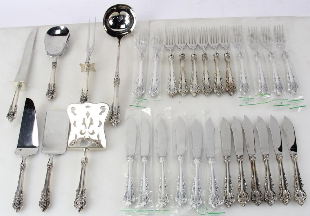 Wallace Sterling "Grand Baroque" Flatware (1 of 11)