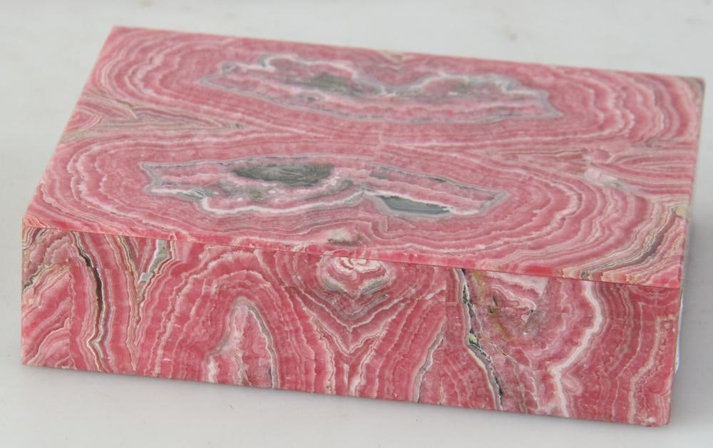 Malachite Box and Rose Marble Box - 3