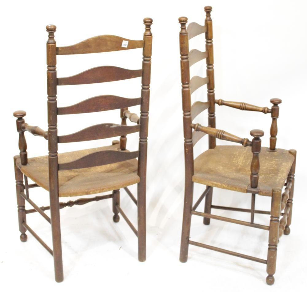 Two 1776 Pine Centennial Chairs - 6