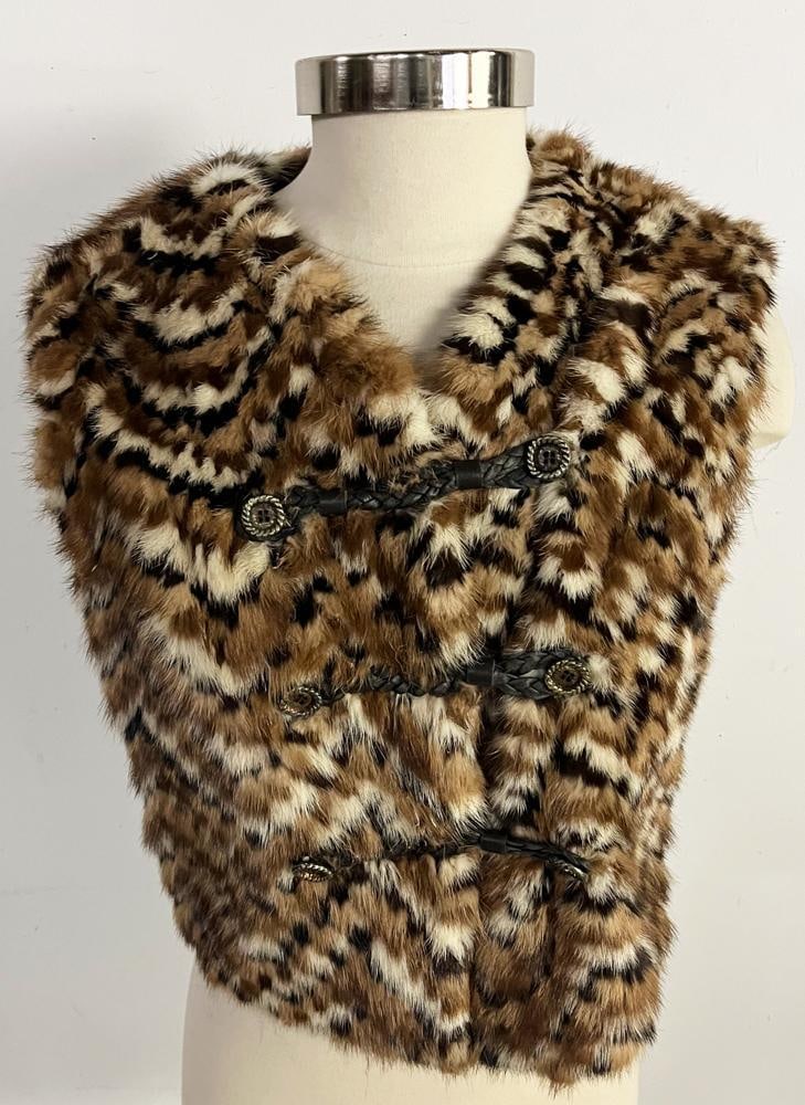 Assorted Fur Vests, Flings - 9