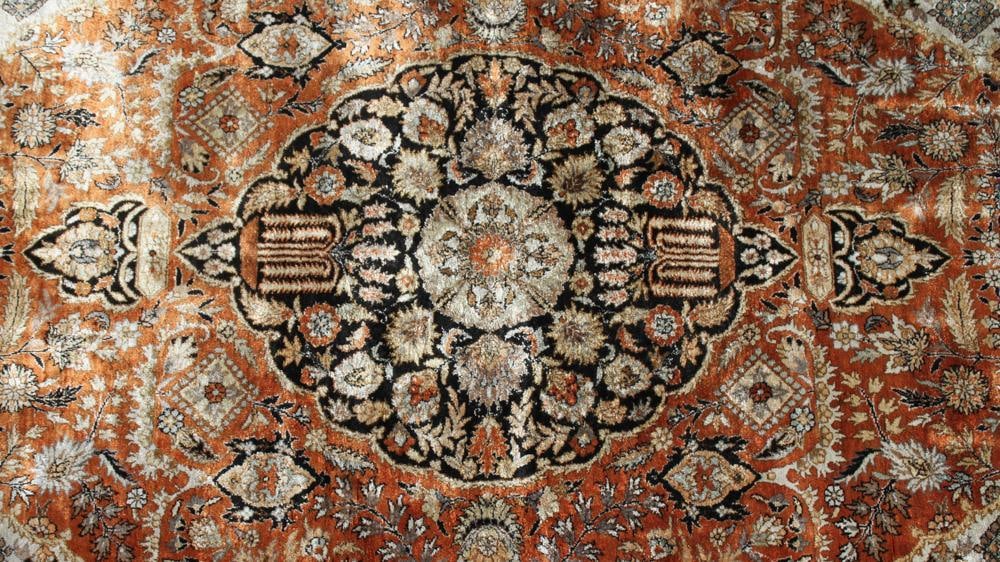 Silk Tabriz Rug - 3