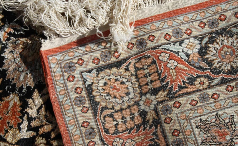 Silk Tabriz Rug - 7
