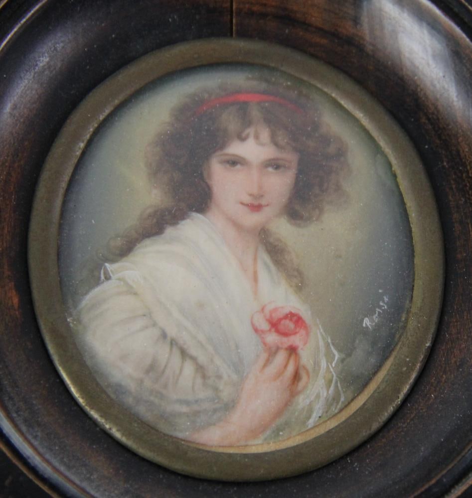Three Portrait Miniatures - 5