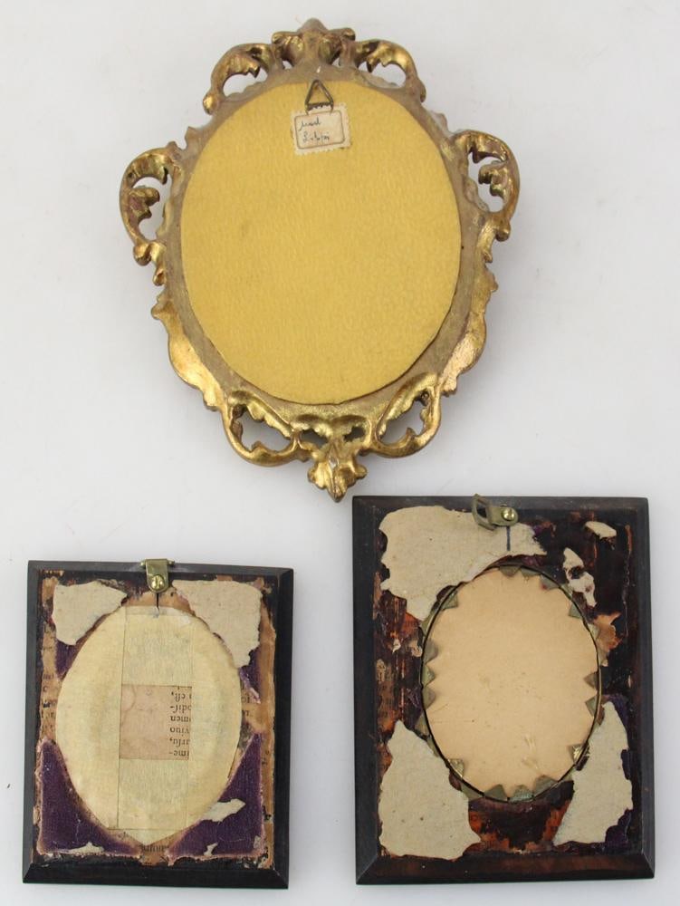Three Portrait Miniatures - 8
