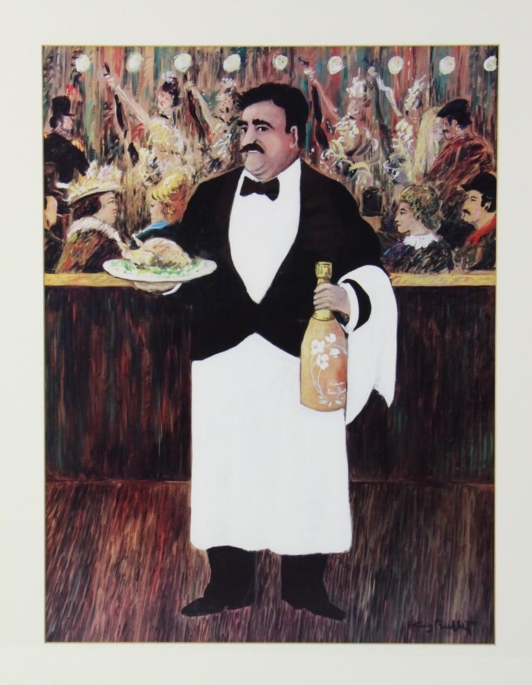 Guy Buffet, The Maitre D', Print - 2