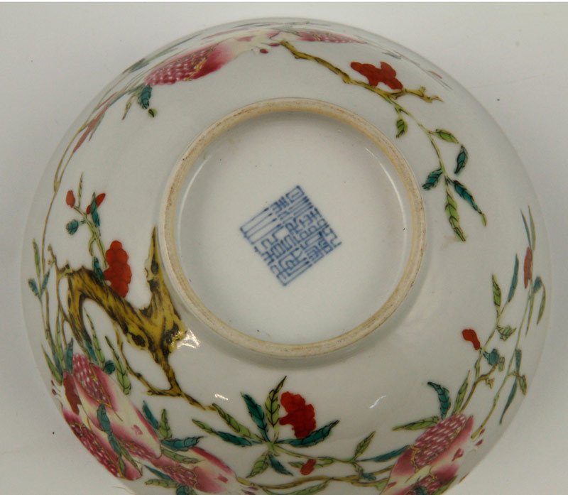 Chinese 19th C. Famille Rose Bowl - 3