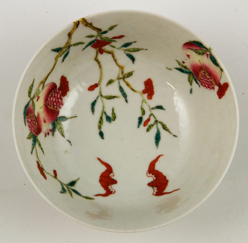 Chinese 19th C. Famille Rose Bowl - 4