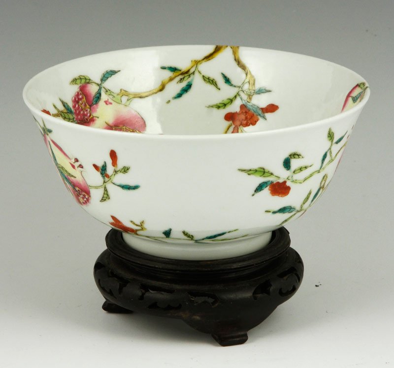 Chinese 19th C. Famille Rose Bowl - 6