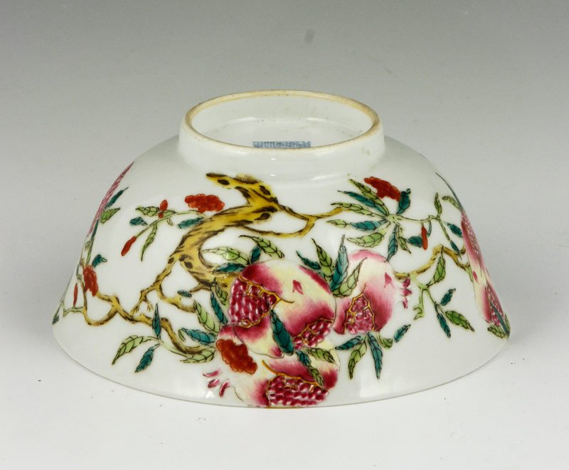 Chinese 19th C. Famille Rose Bowl - 7