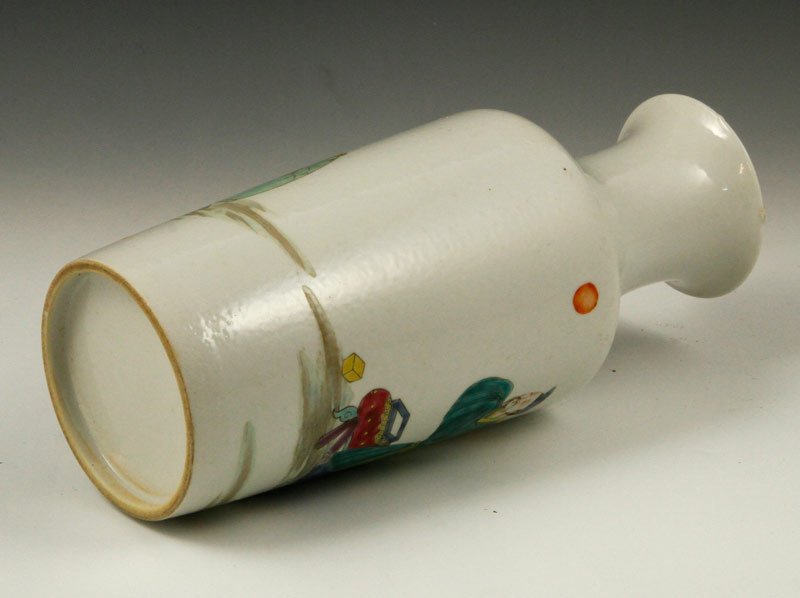 Chinese Qing Famille Verte Vase - 3