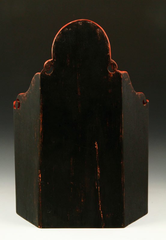 Chinese Carved Wood Buddha - 4