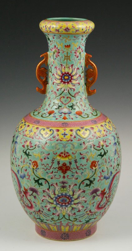 Chinese Famille Rose Vase