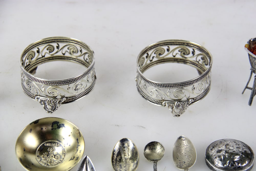 Assorted Silver and Silverplate Items - 2