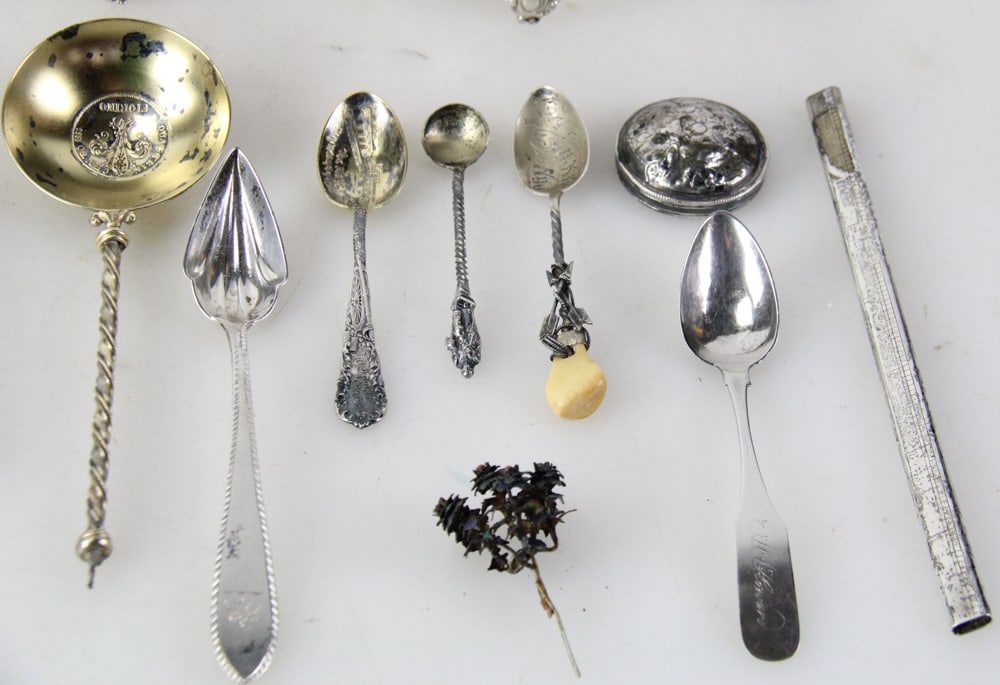 Assorted Silver and Silverplate Items - 4