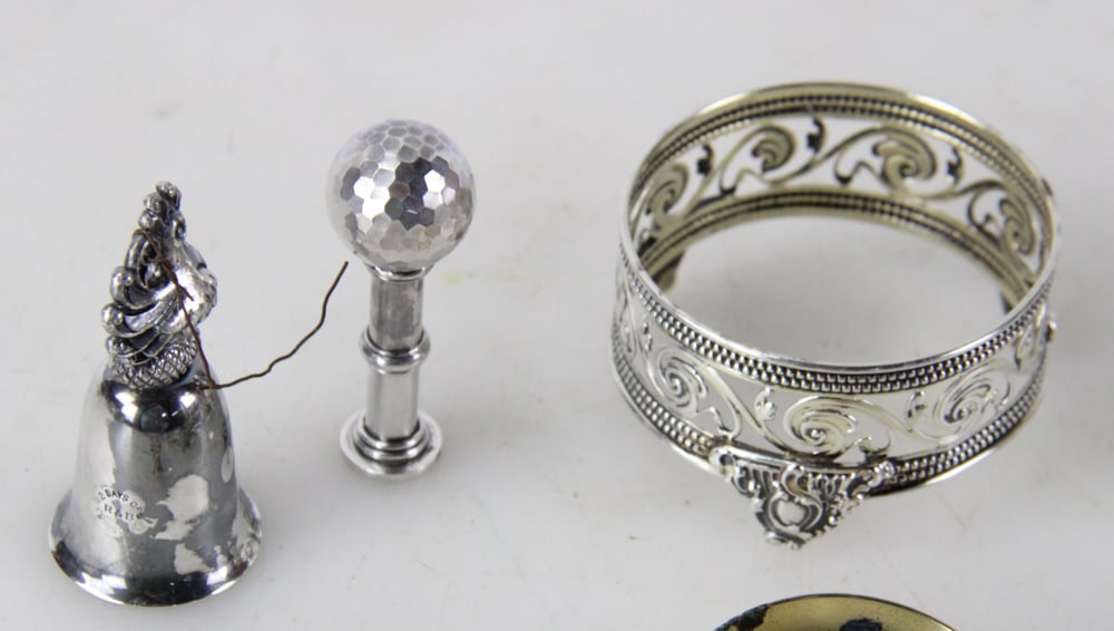 Assorted Silver and Silverplate Items - 7