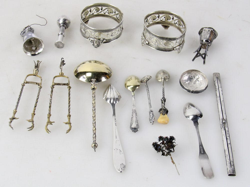 Assorted Silver and Silverplate Items - 8