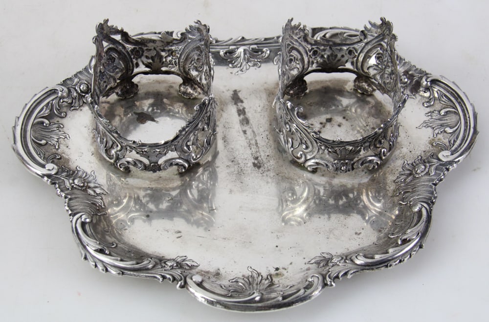 J.C. Klinkosce Silver Serving Tray - 5