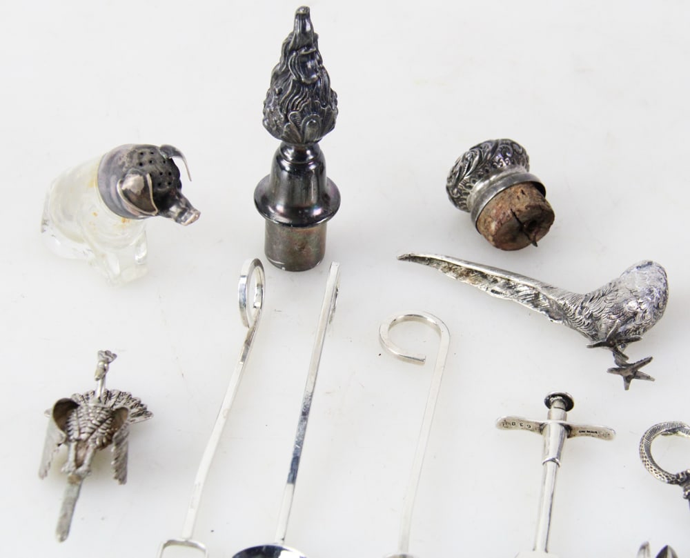 Assorted Sterling and Silverplate Items - 2