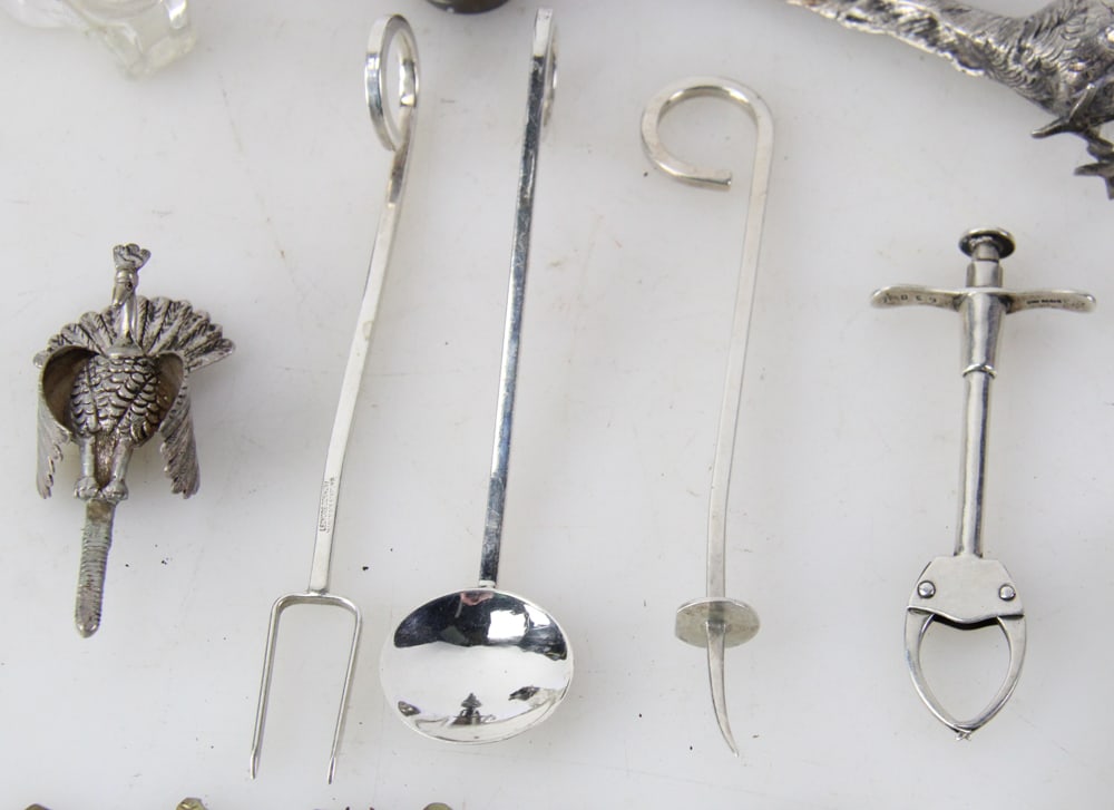 Assorted Sterling and Silverplate Items - 3