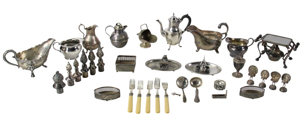 Assorted Antique Silverplate Items - 13