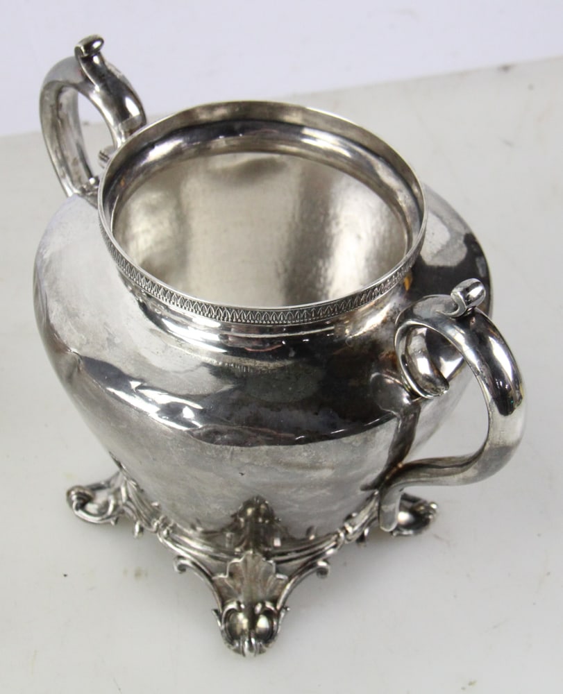 Silverplate Tea Set by Bailey and Co. - 10