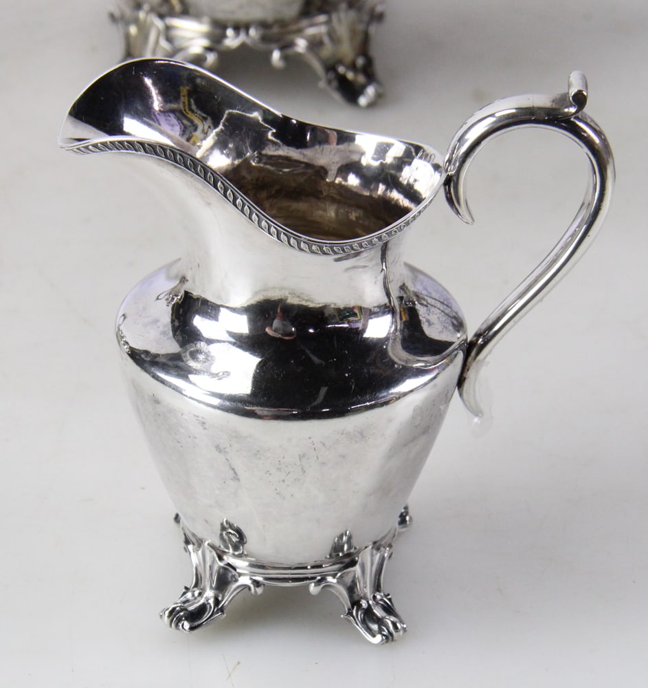 Silverplate Tea Set by Bailey and Co. - 2