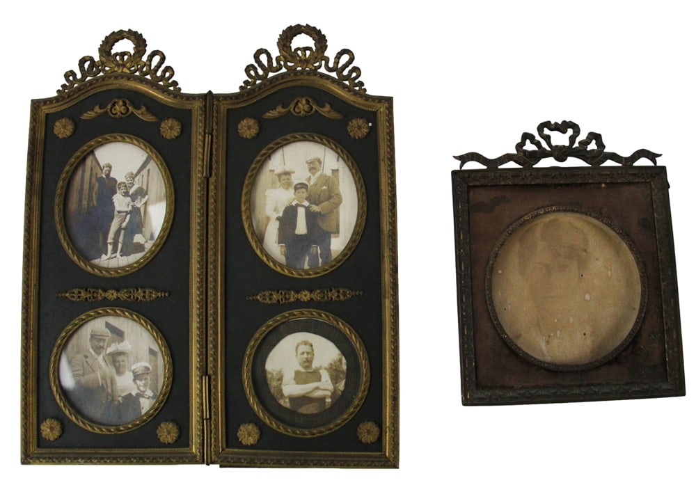 Two 19thC French Bronze Picture Frames (1 of 9)