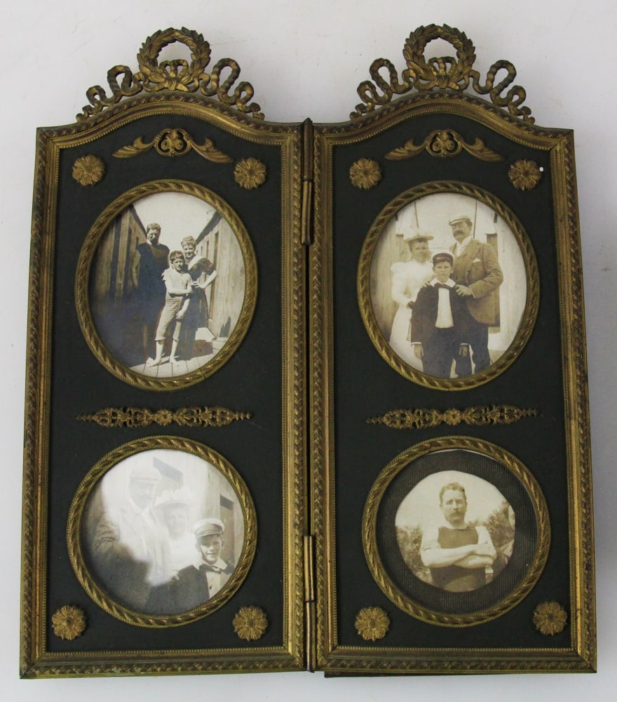 Two 19thC French Bronze Picture Frames - 2