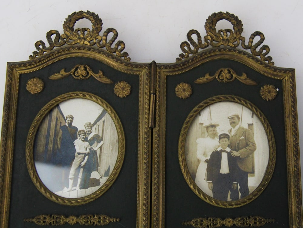 Two 19thC French Bronze Picture Frames - 3