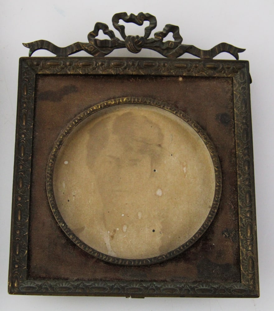 Two 19thC French Bronze Picture Frames - 6