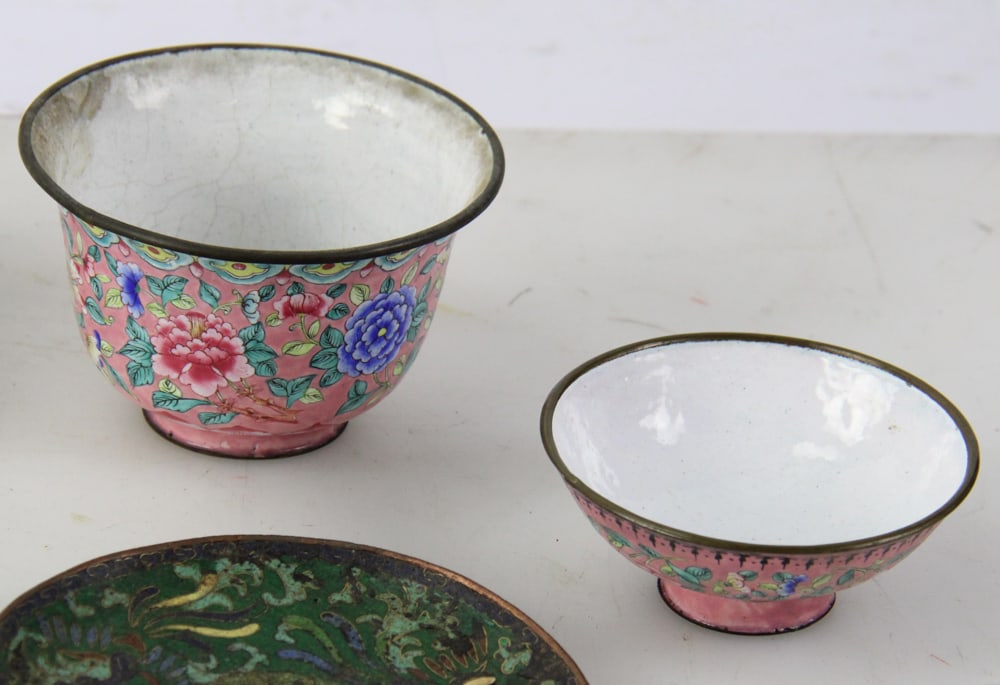 Assorted 18th/19th/20thC Chinese Enamelware - 3