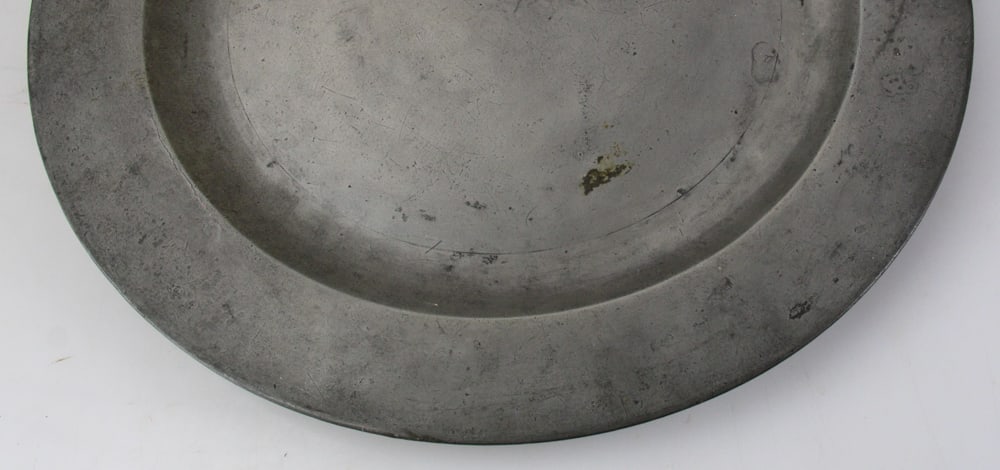 Early Pewter Charger - 2