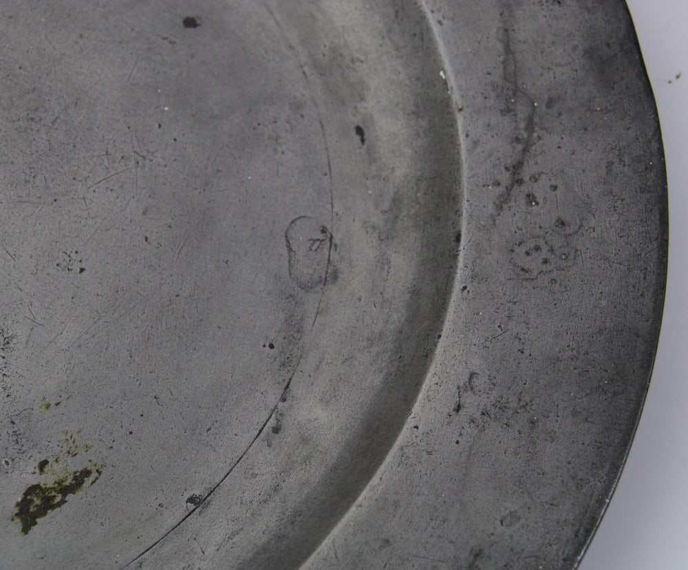 Early Pewter Charger - 5