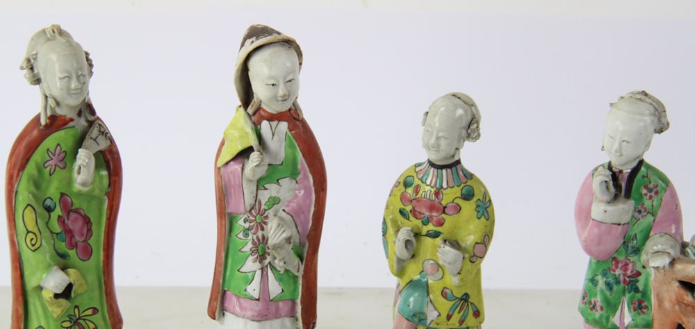 19thC Chinese Figurines - 2