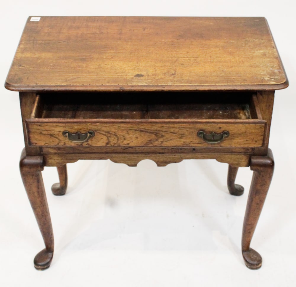 Antique British Two-Drawer Lowboy - 7