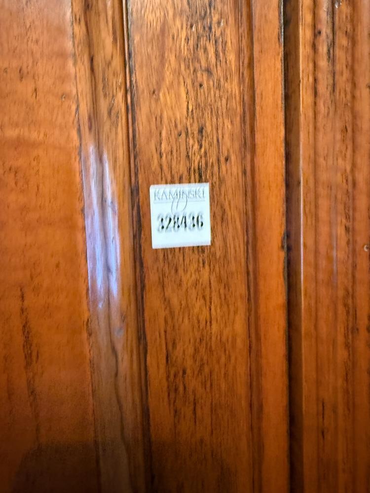 Mahogany Double-Door Cabinet - 2