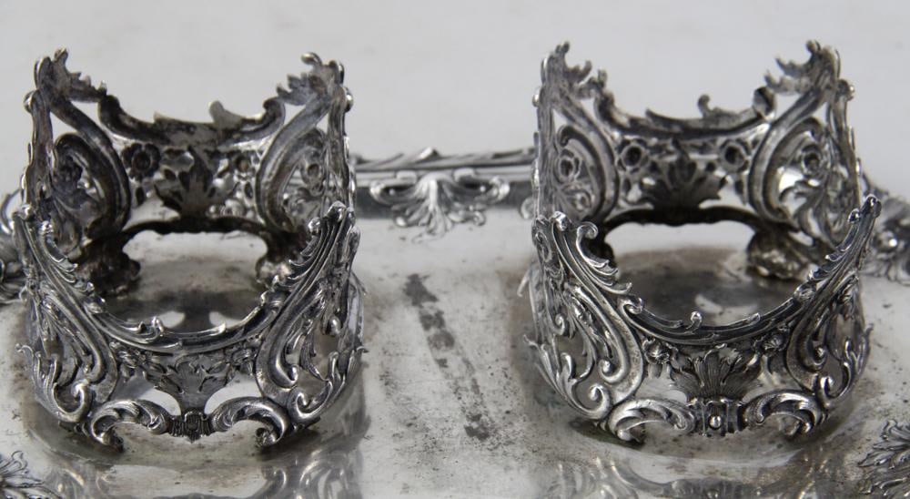 J.C. Klinkosch Silver Serving Tray - 2