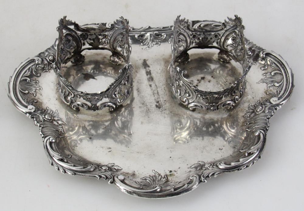 J.C. Klinkosch Silver Serving Tray - 4