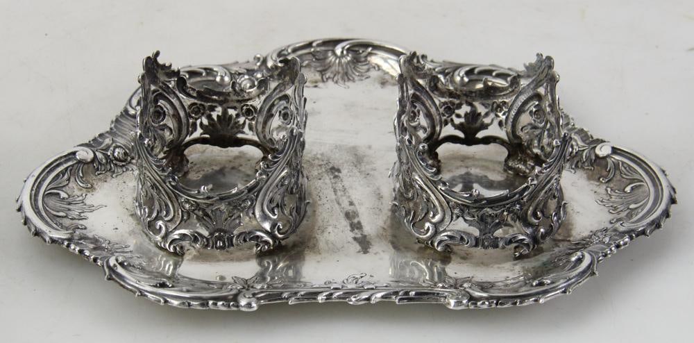 J.C. Klinkosch Silver Serving Tray - 7