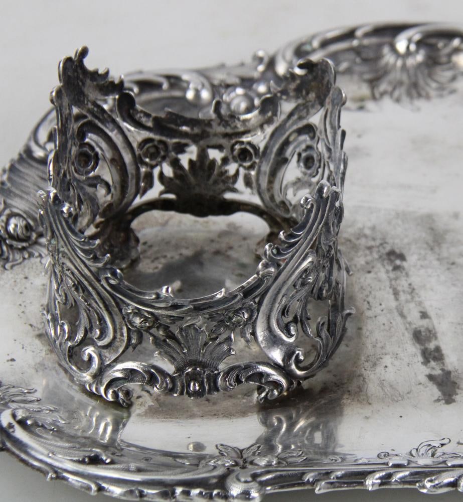 J.C. Klinkosch Silver Serving Tray - 8