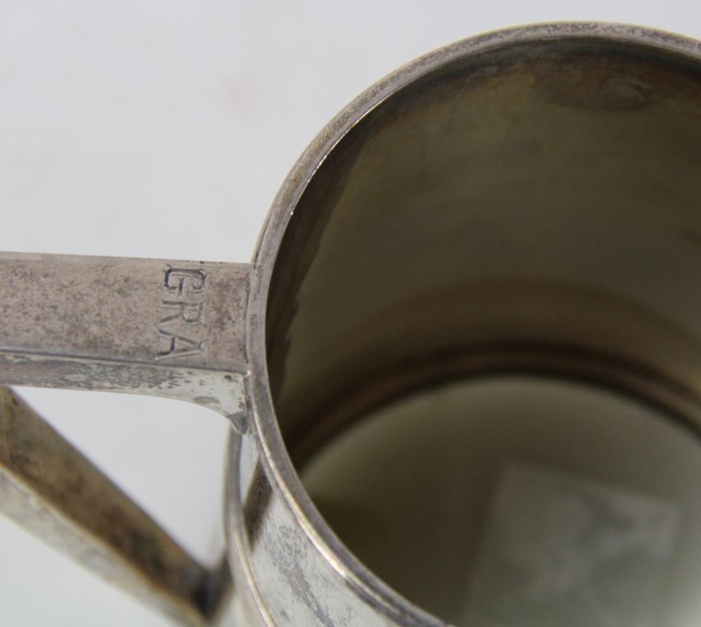 Sterling Mug, Dated 1886 - 7