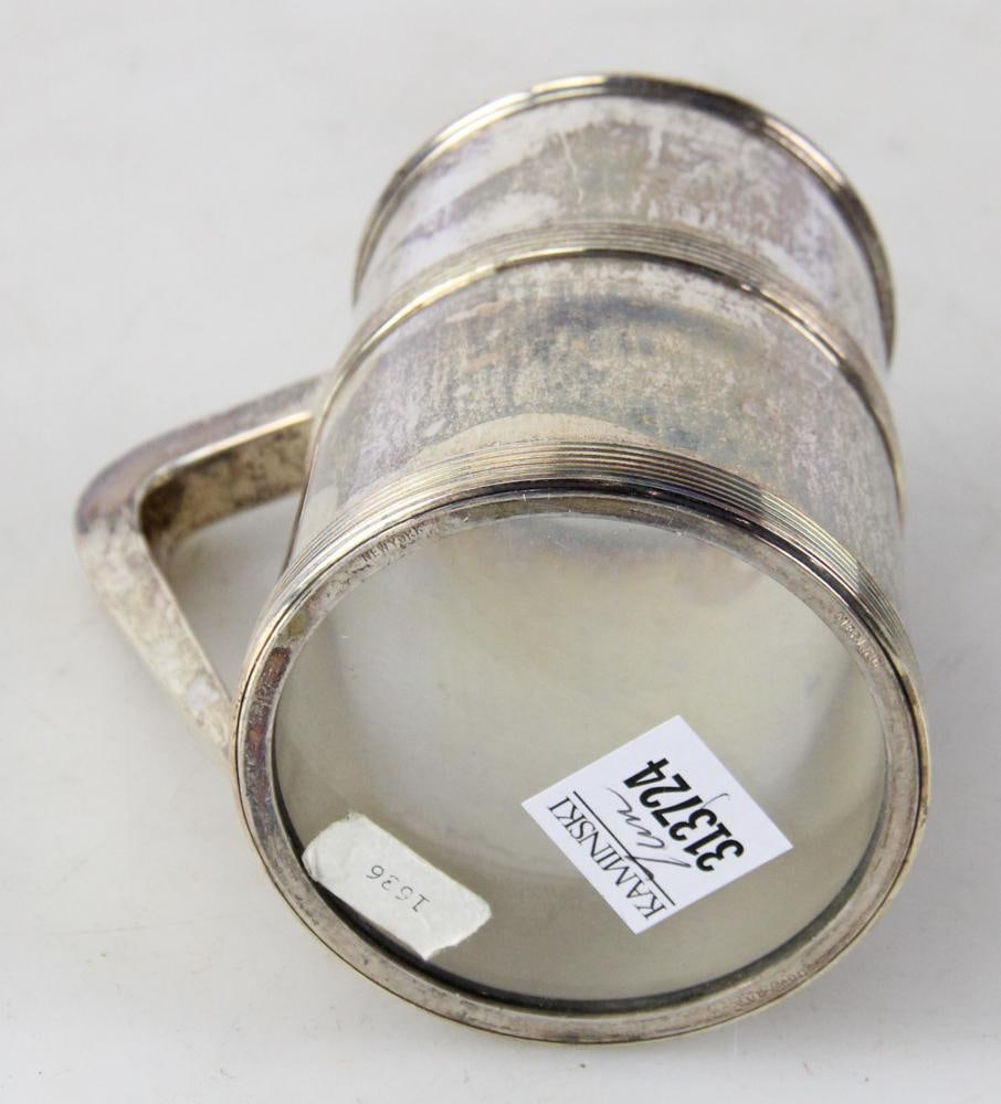 Sterling Mug, Dated 1886 - 8