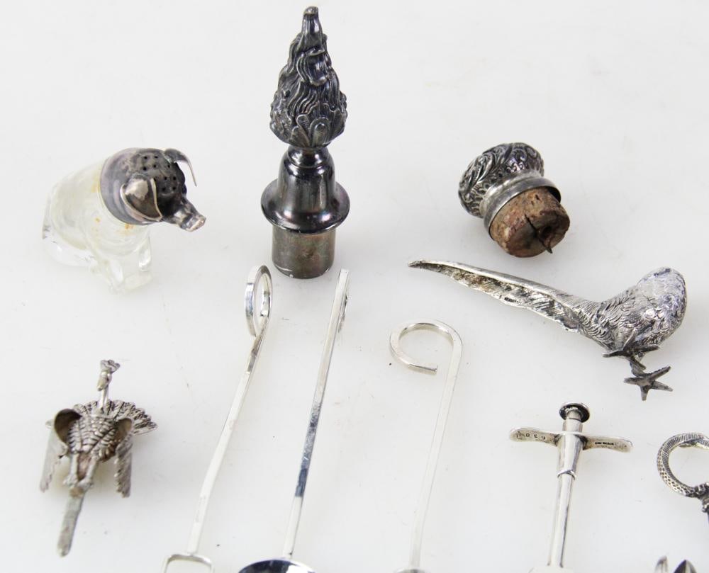 Assorted Sterling and Silverplate Items - 2