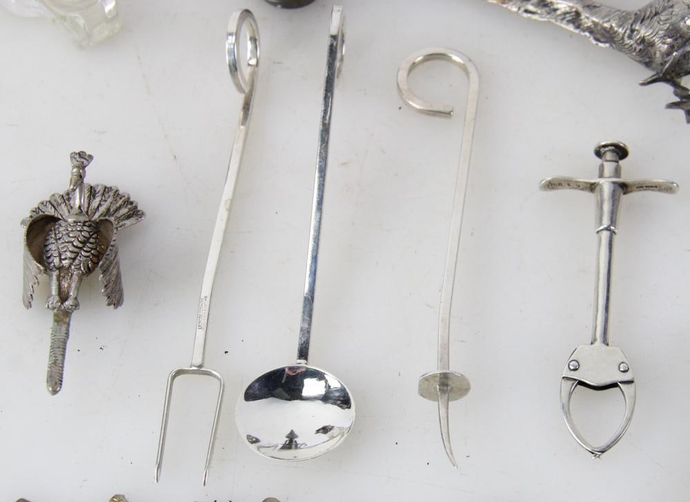 Assorted Sterling and Silverplate Items - 3